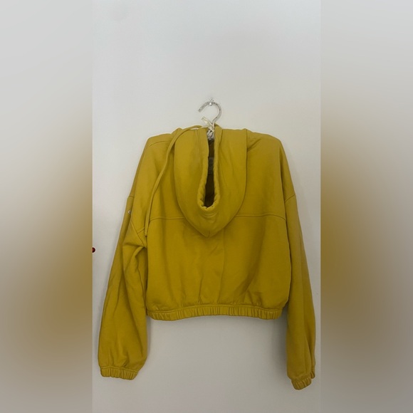 ALO Yoga Mustard Yellow Women's Hoodie sweater large - Picture 8 of 11